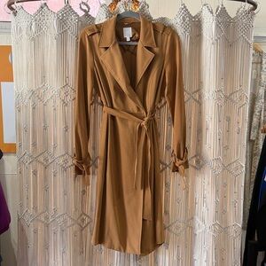 LC Lauren Conrad Tan Long Sleeve Dress